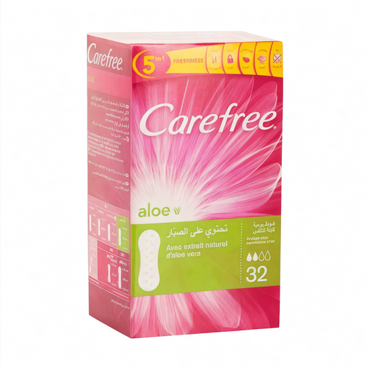Carefree Aloe Pantyliner 32 Pads