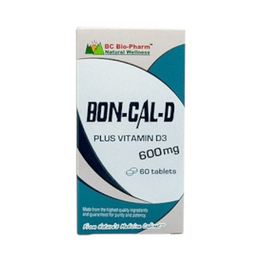 Bio Pharm Bon-Cal D 600 mg 60 Tablets