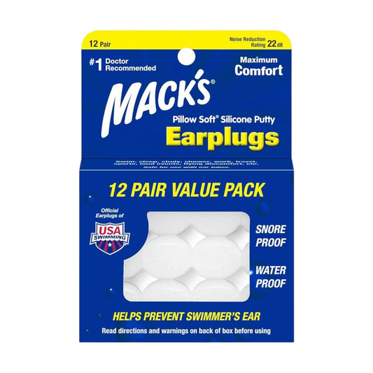 Mack’s Earplugs 12 Pairs