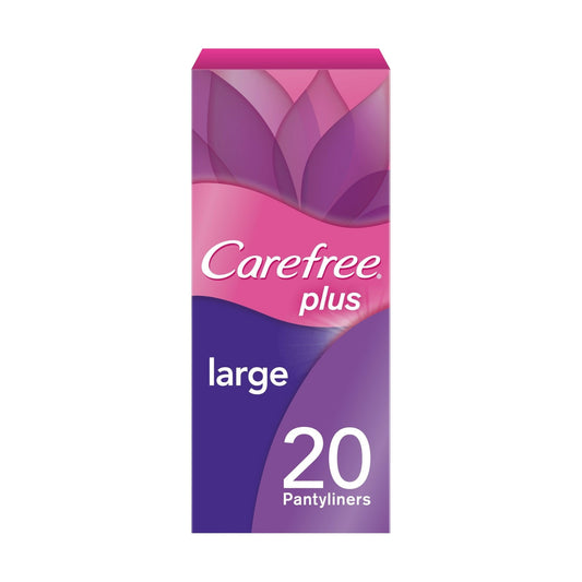 Carefree Large Fresh Pantyliner 20 Pads