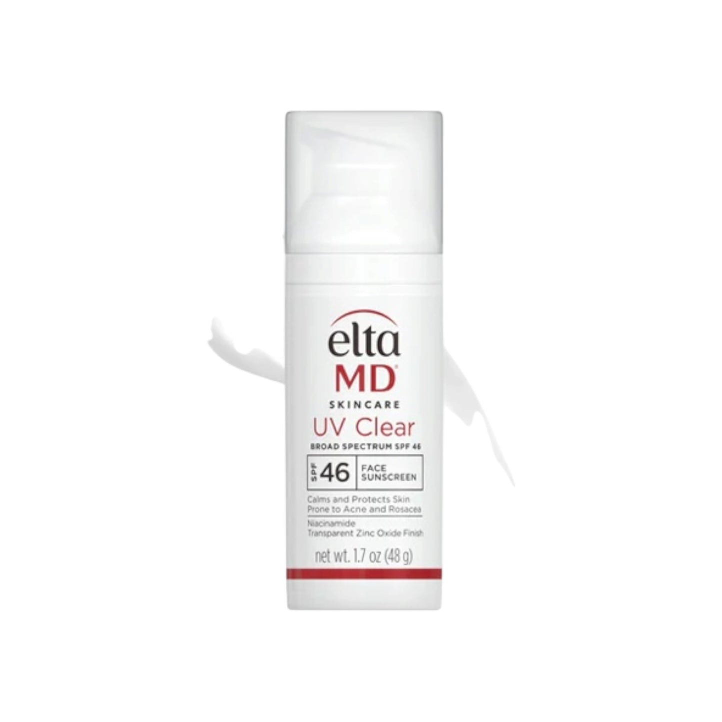 Elta-Md Uv Clear واقي الشمس واسع الطيف بمعامل حماية 46، 48 جم