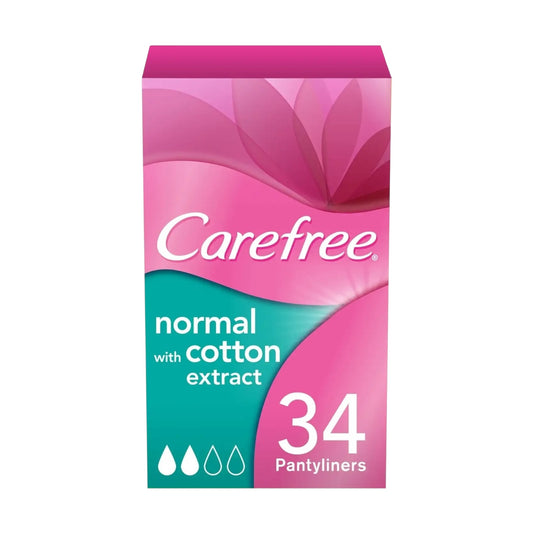 Carefree Normal Pantyliner 34 Pads