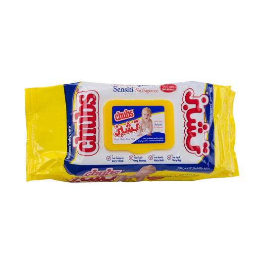 Chubs Sensiti Fragrance Free Baby Wipes 40 Pcs