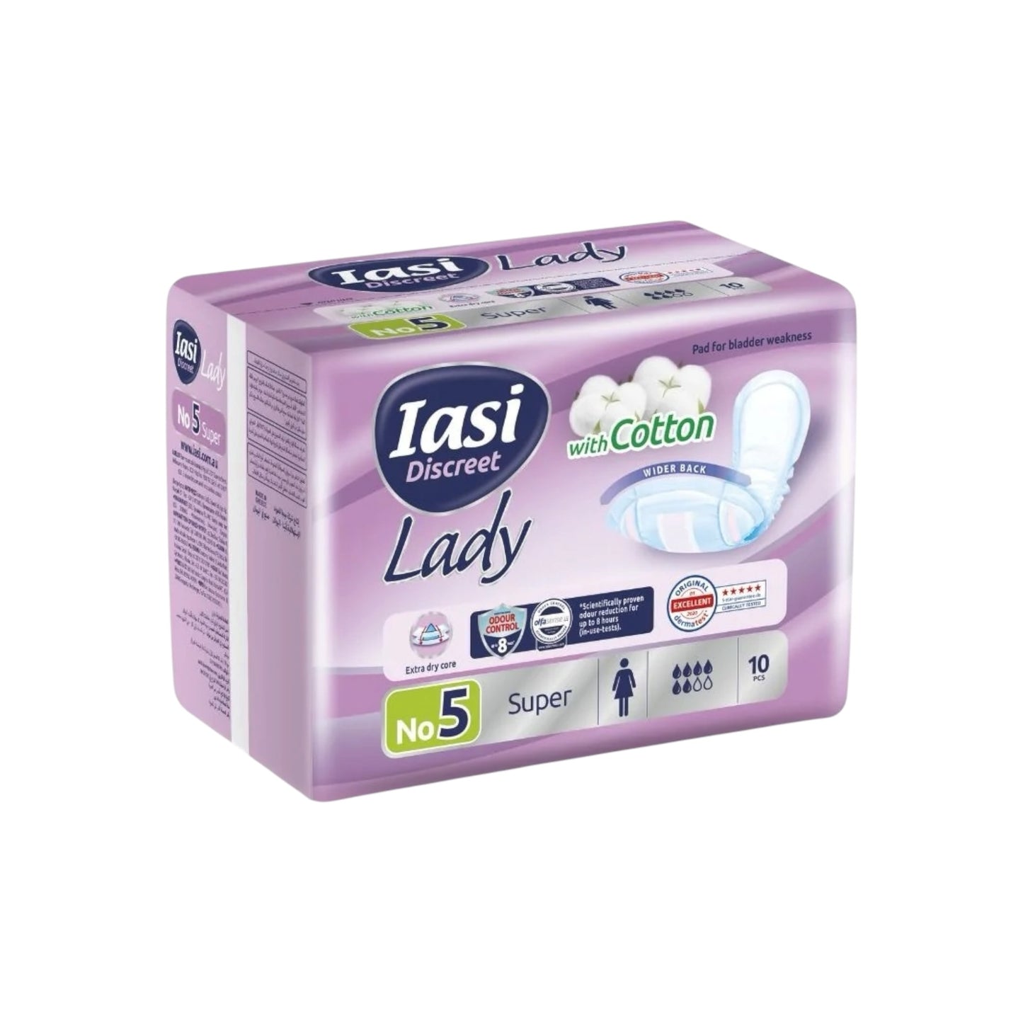lasi Lady Number 5 Super 10
فوط صحية