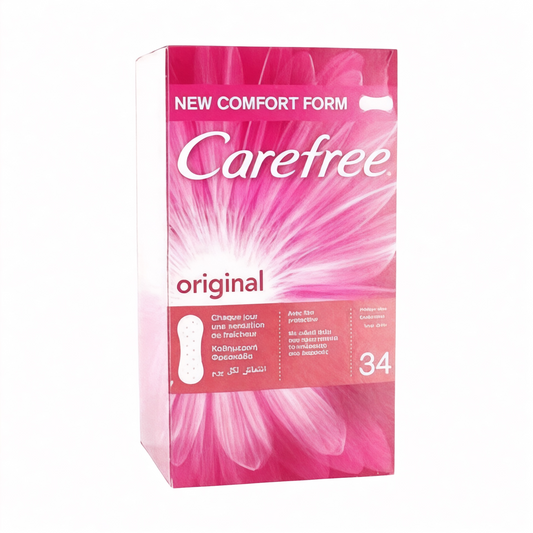 Carefree Original Pantyliner 34 Pads