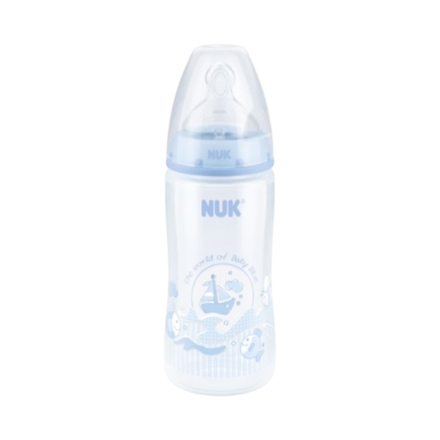 Nuk FC+ Wide Neck Bottle 0-6m 150 ml -Blue