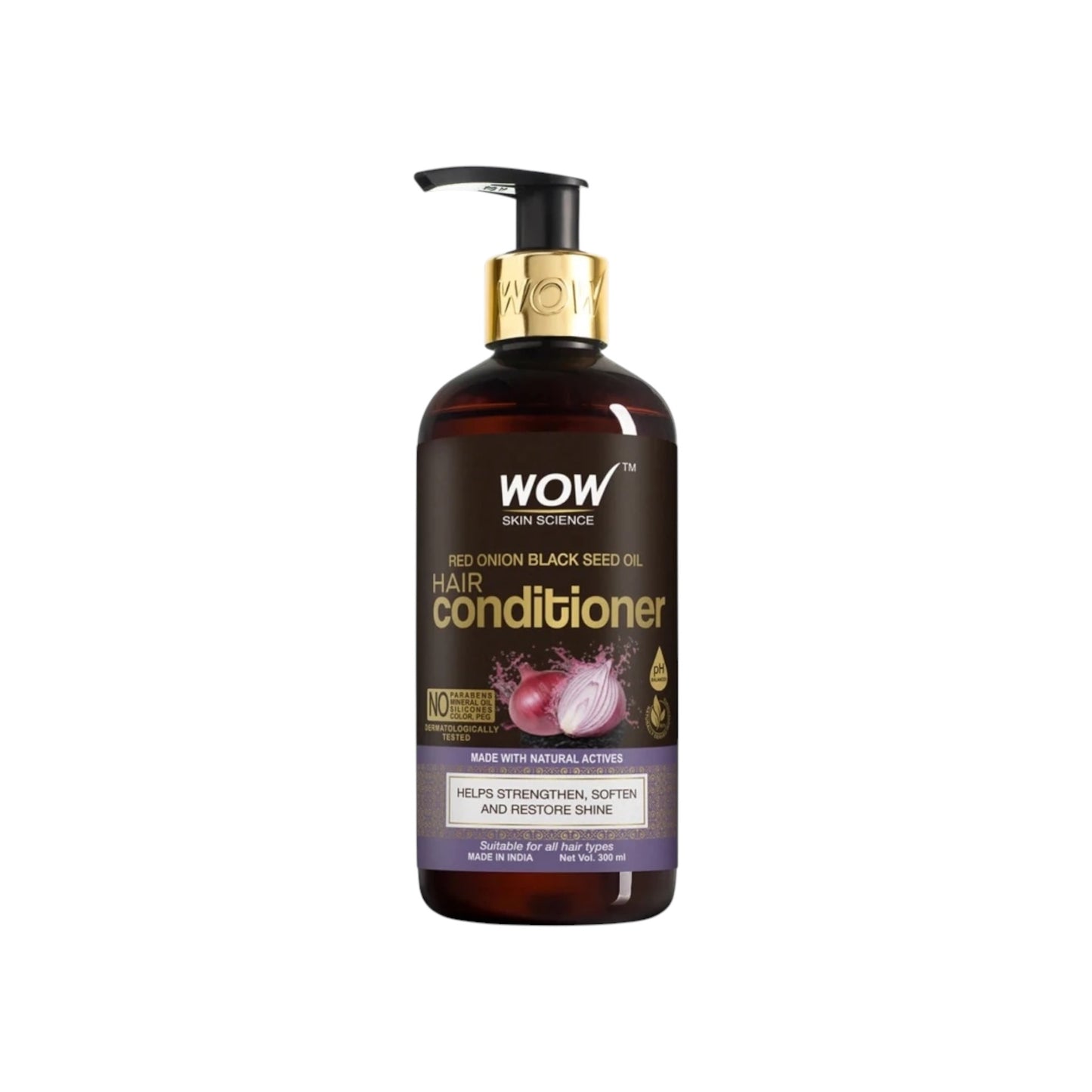 Wow Skin Science Red Onion Black Seed Oil Conditioner300ml