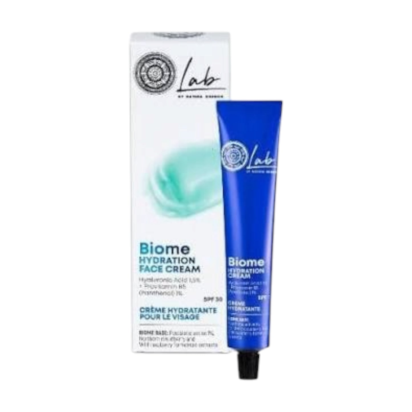 كريم الوجه الواقي من الشمس Natura Siberica Lab Biome Hydration SPF30 بحجم 50 مل