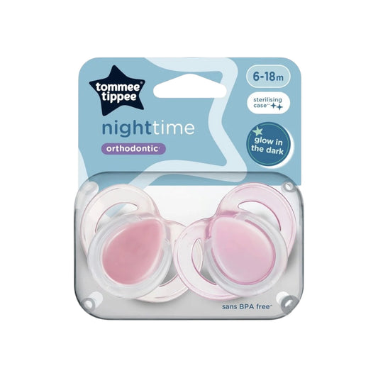 Tommee Tippee Night Time Soother 2x 18-36m