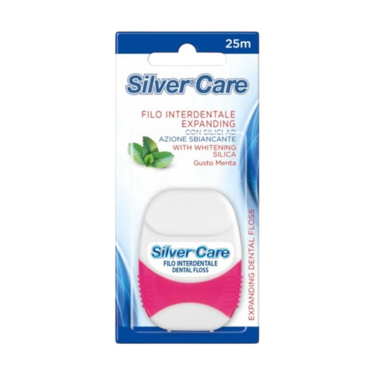 Silver Care Whitening Dental Floss 25m