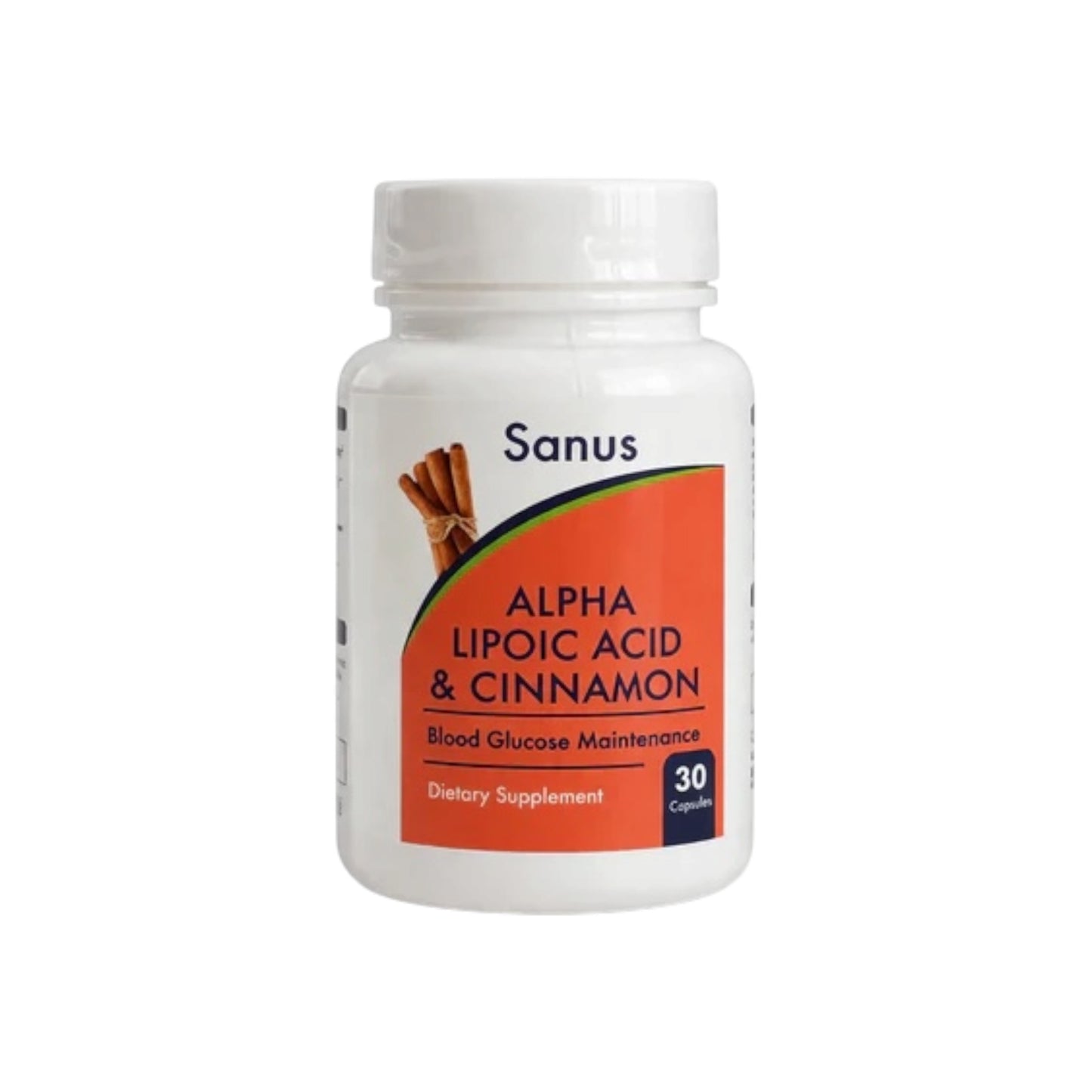 Sanus Alpha Lipoic Acid & Cinnamon 30 كبسولة