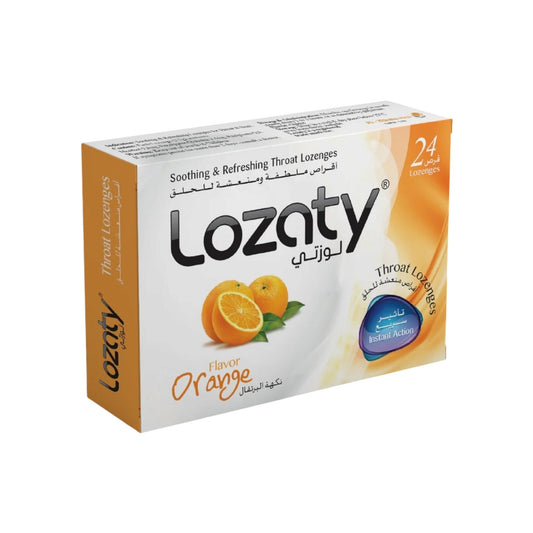 Lozaty Throat Orange Flavor
24 Lozenges