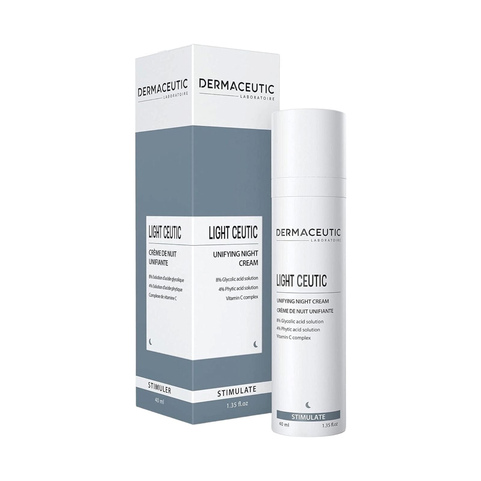 Dermaceutic Light Ceutic Unifying Night Cream 40ml - MELIA PHARMACY - MELIA PHARMACY