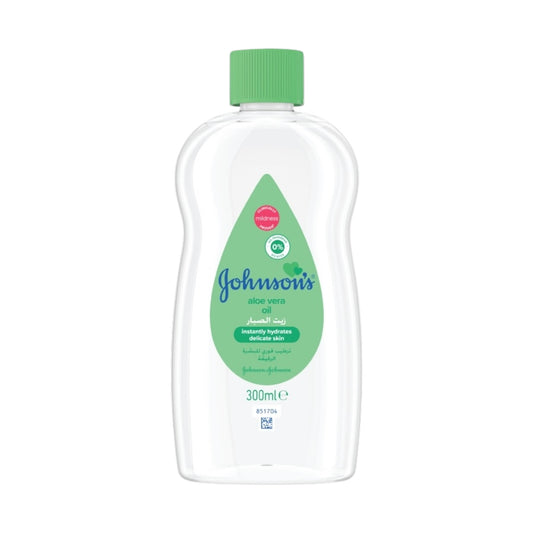 Johnsons Aloe Vera Baby Oil 300ml