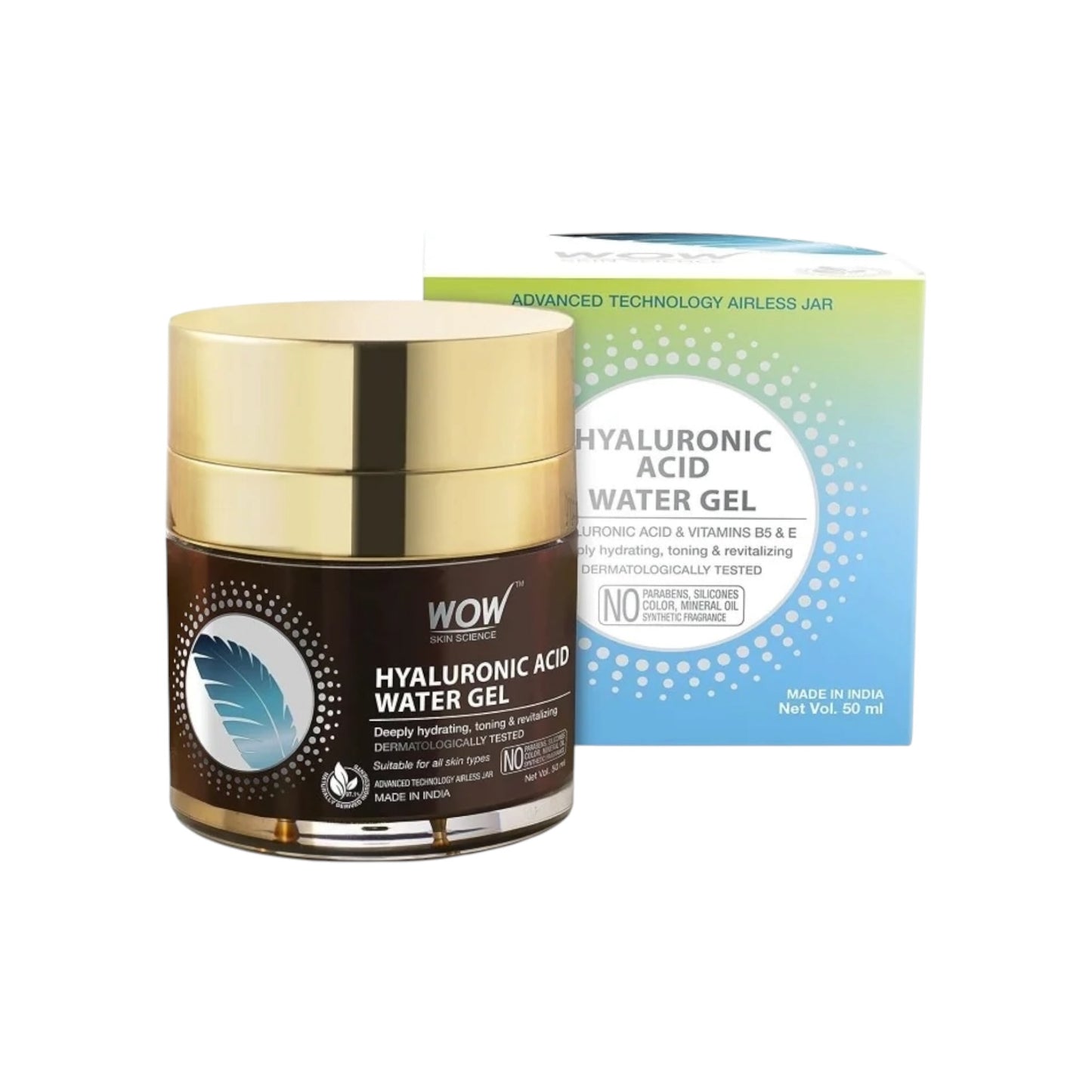 Wow Skin Science Hyaluronic Acid Water Gel Face Cream50ml
