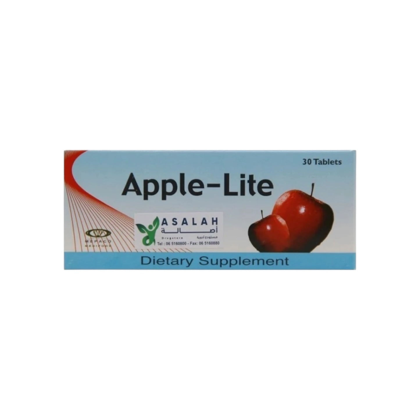 Mepaco Apple Lite 500mg 30
Tablet