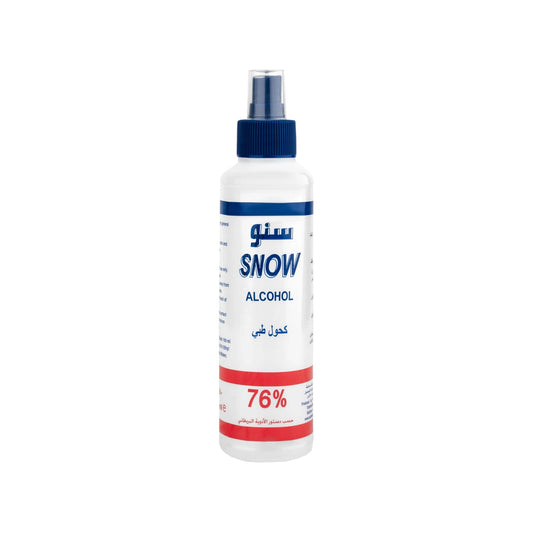 سبراي سنو الكحولي 76%
250 مل