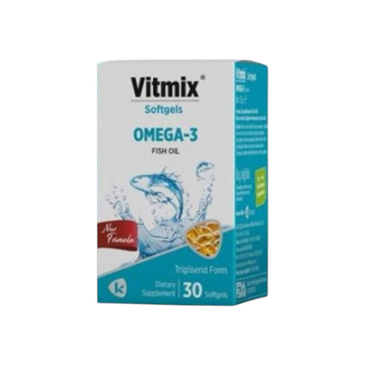 Vitmix أوميغا-3 كبسولات هلامية 30
كبسولة هلامية