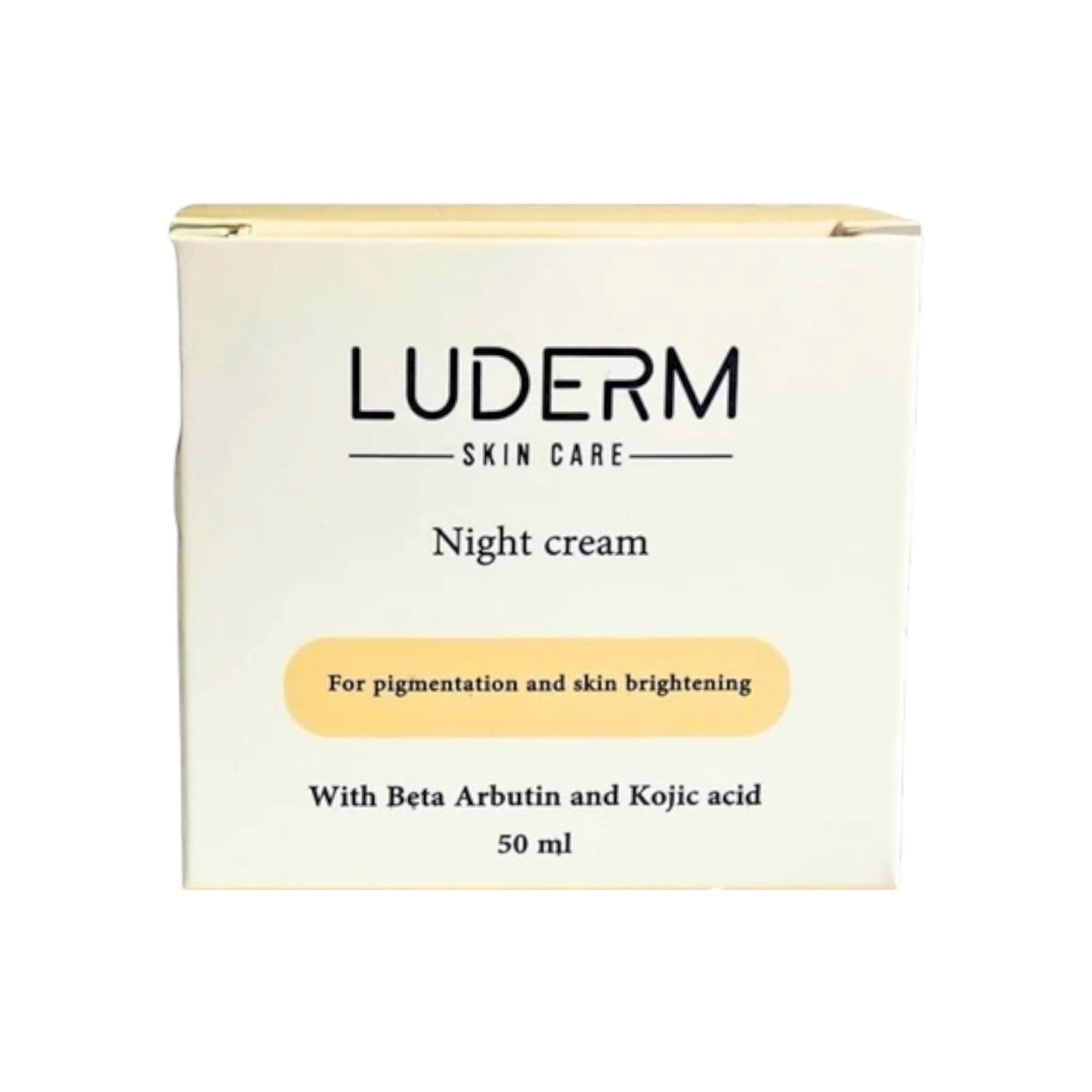 Luderm Night Cream 50ml
+ Serum 30ml