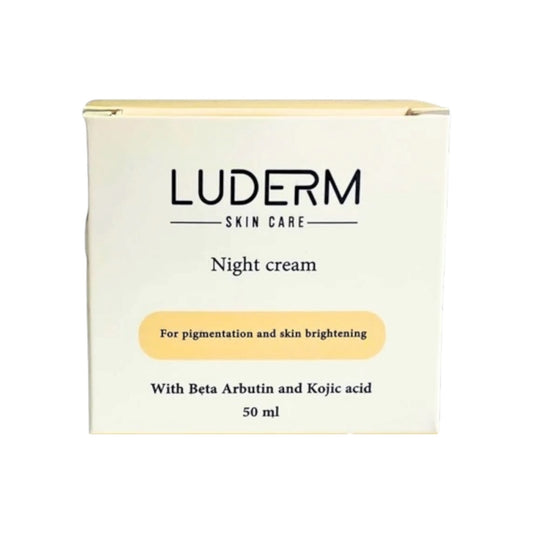 كريم الليل Luderm سعة 50 مل + سيروم سعة 30 مل