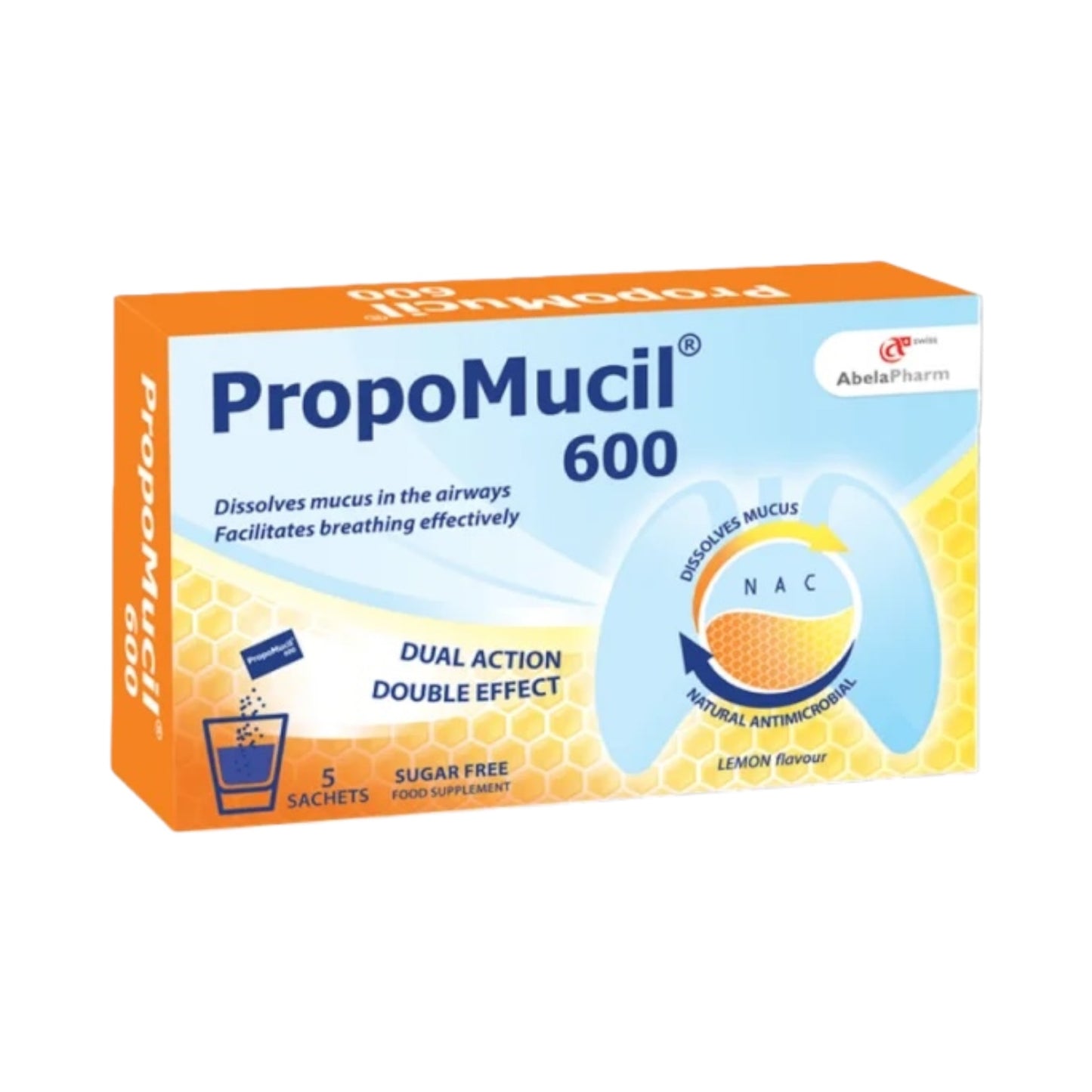 PropoMucil 600 ملجم 5 أكياس