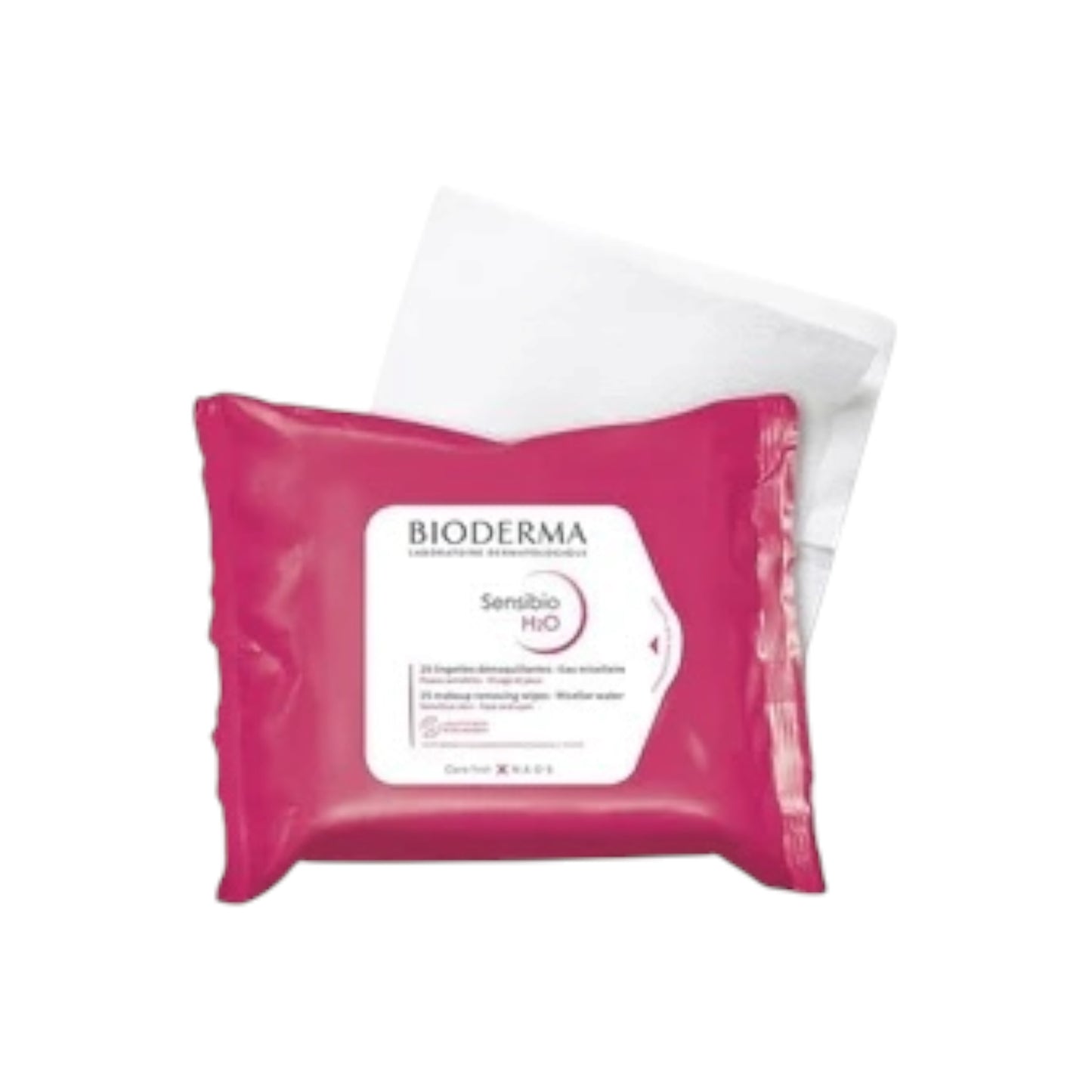 Bioderma Sensibio H20 Makeup Removing Wipes X25 Wipes