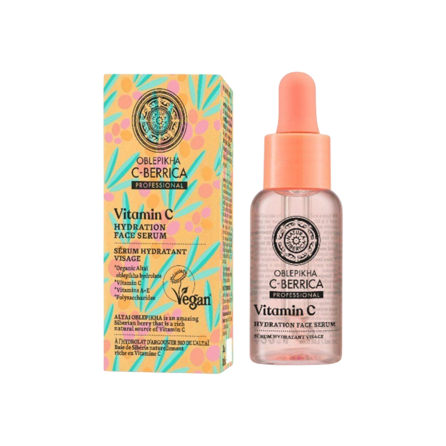 Natura Siberica C-Berrica Vitamin C Hydration Face Serum 30ml