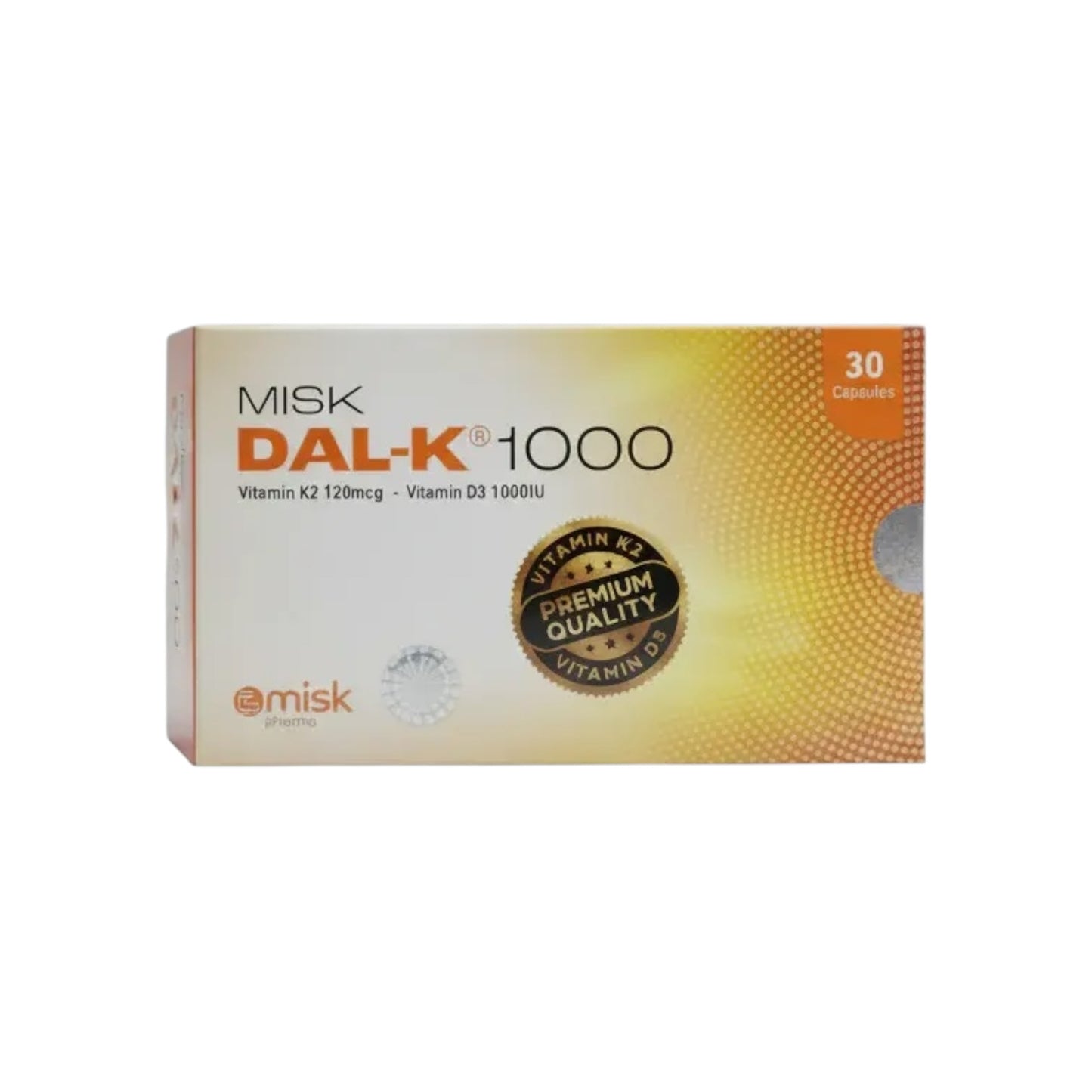 Misk Dal-K 1000mg 30 Capsules