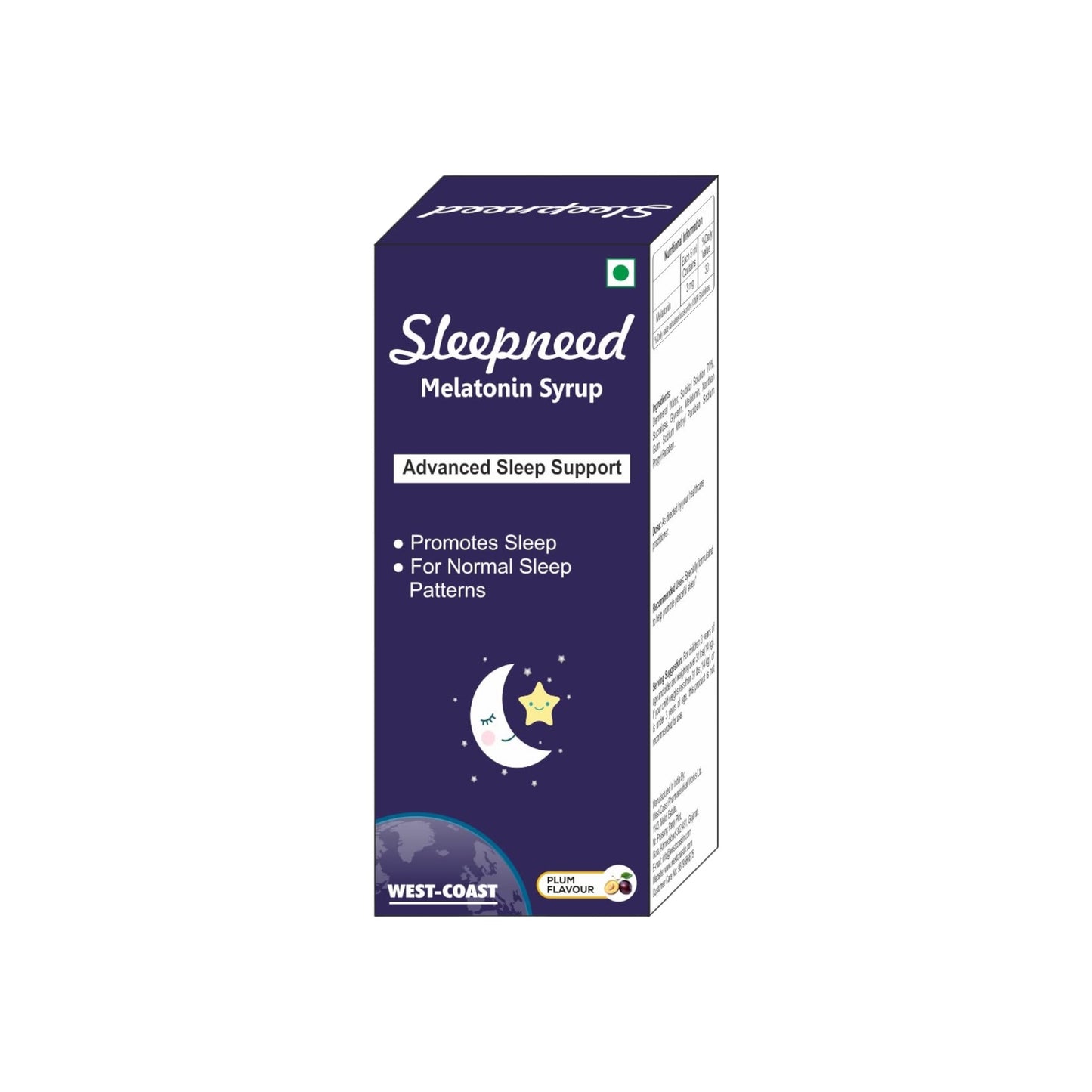 Sleepneed 3mg Melatonin
Syrup 100ml