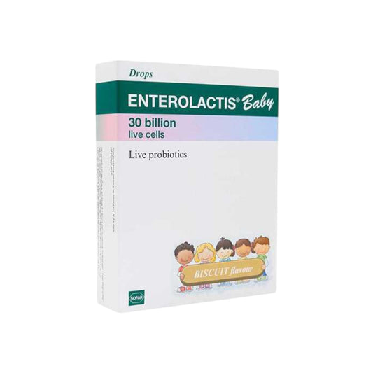Sofar Enterolactis Baby Probiotic Drops 30 Billion CFU
10ml