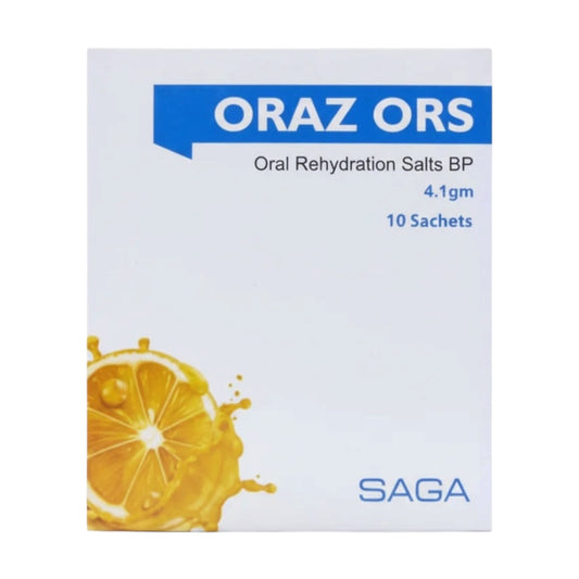 Oraz ORS Oral Rehydration Salt 10 Sachets