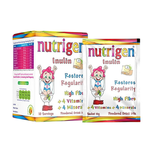 Nutrigen Inulin Inulin ملين للأطفال 10 أكياس