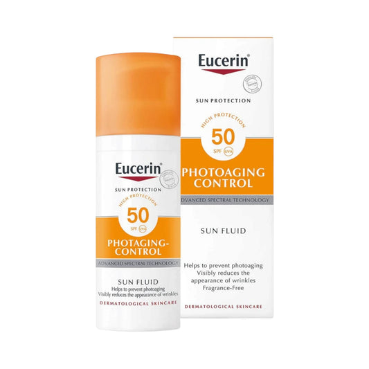 واقي الشمس يوسرين فلويد فوتوإيجينج كونترول بعامل حماية SPF50+ سعة 50 مل