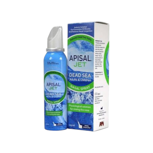 API Apisal Jet Dead Sea Adult and Children Nasal Spray
125ml