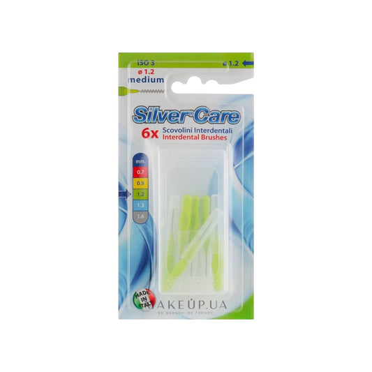 Silver Care 1.2mm Interdental
Brush Medium