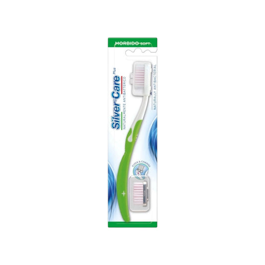 Silver Care Brush Two Head
Soft + Tooth paste gift 20ml