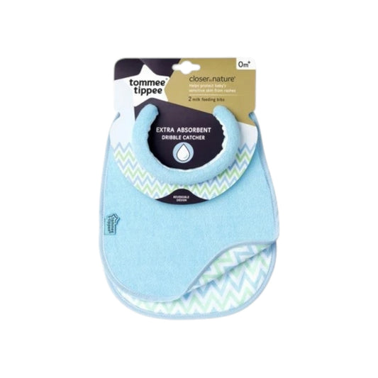 Tommee Tippee Closer to Nature Milk Feeding Bib X2