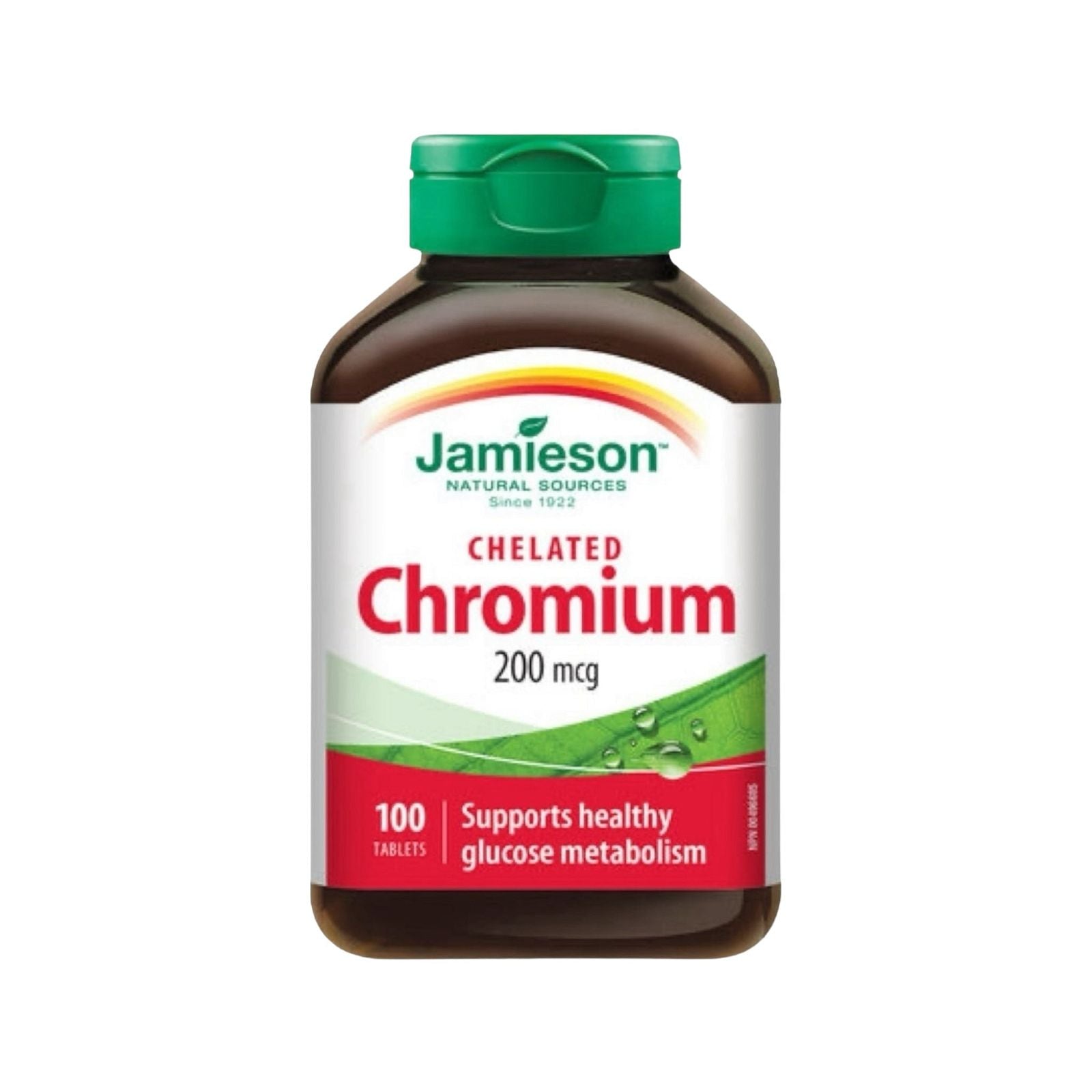 Jamieson Chromium 200 Mcg, 100 Tablet - MELIA PHARMACY - MELIA PHARMACY
