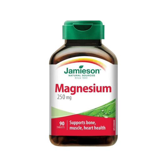 Jamieson Magnesium 250 Mg, 90 Capsule - MELIA PHARMACY - MELIA PHARMACY