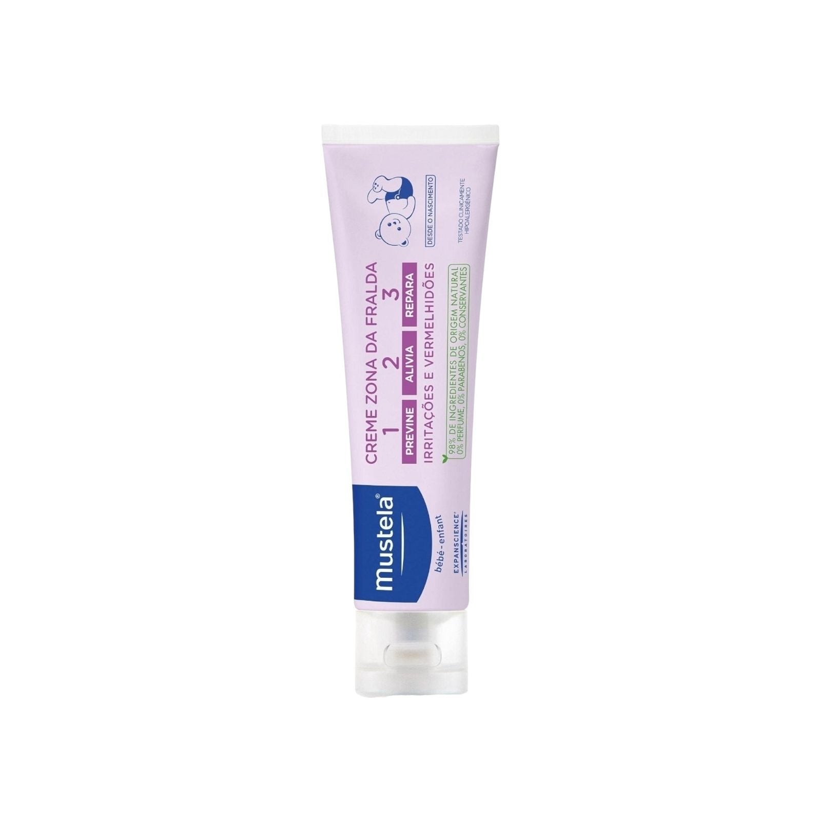 Mustela Baby 1 2 3 Vitamin Barrier Cream 50ml - MELIA PHARMACY - MELIA PHARMACY