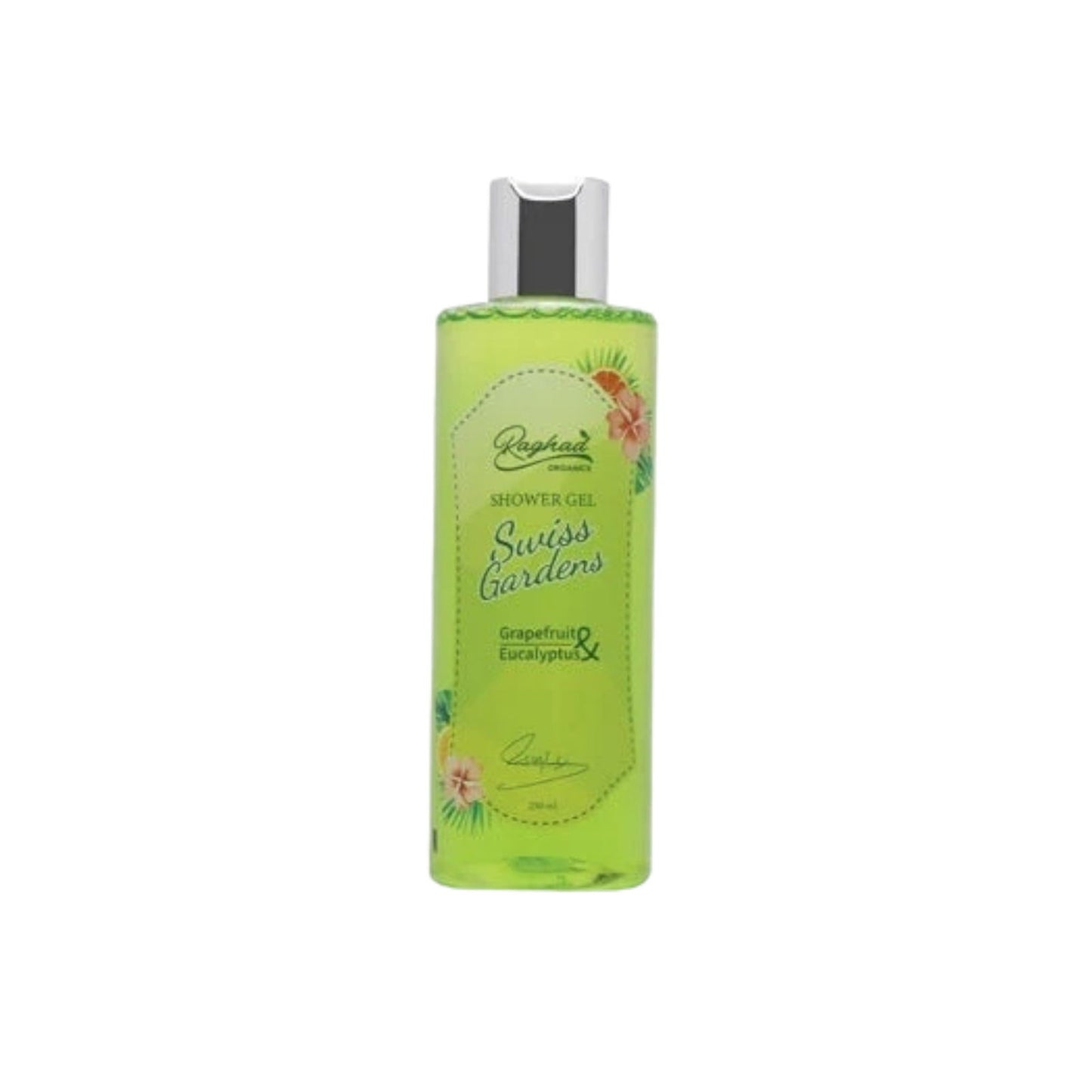 Raghad Organics Swiss Gardens Shower Gel 250ml - MELIA PHARMACY - MELIA PHARMACY