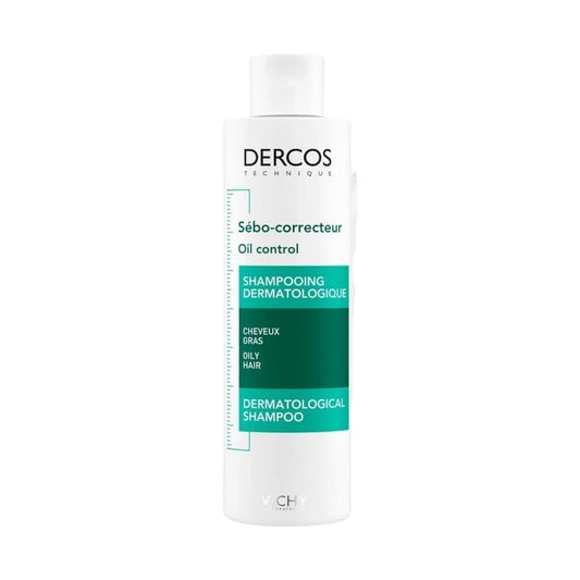 Vichy Dercos Oil Control For Oily Hair Shampoo 200Ml - MELIA PHARMACY - MELIA PHARMACY