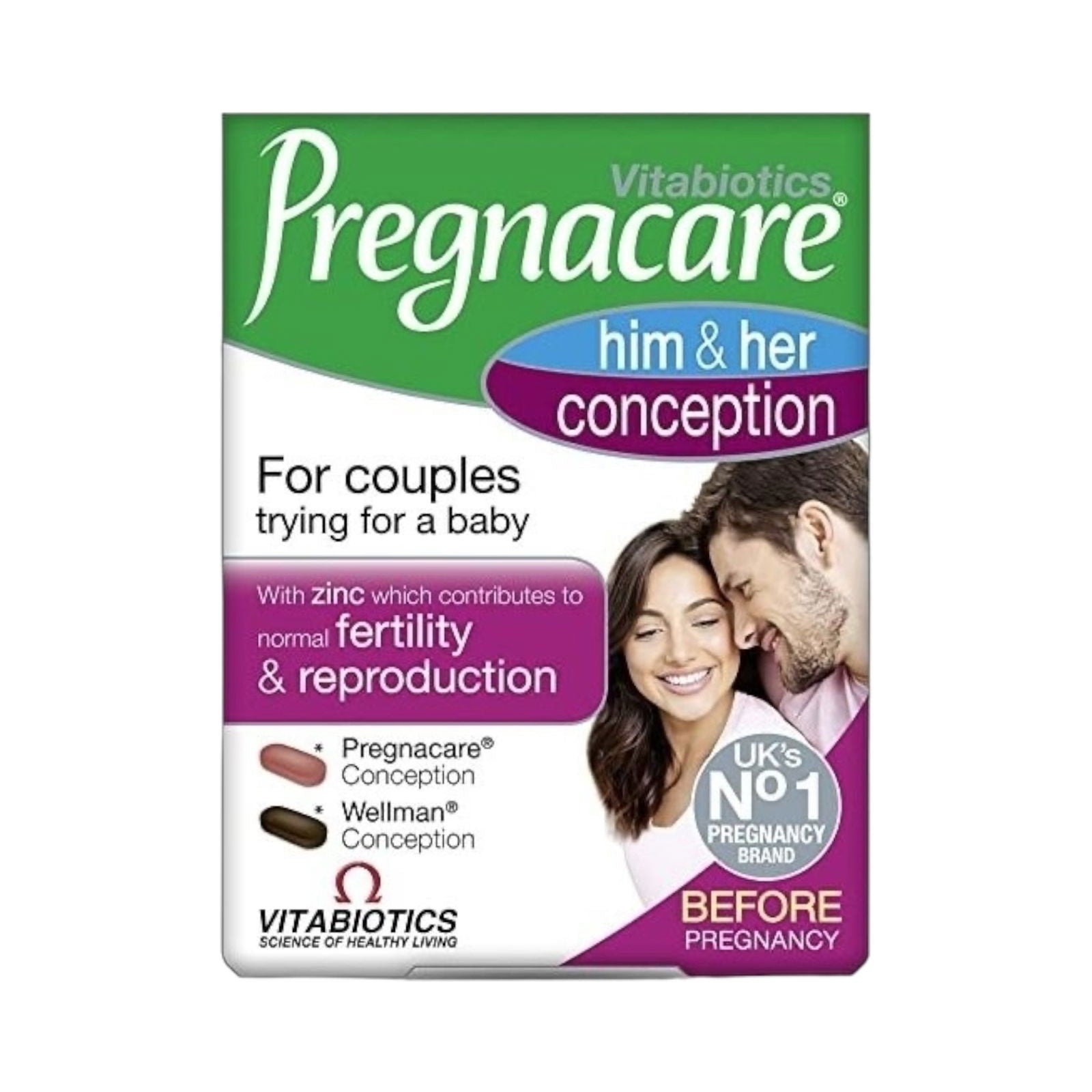 Vitabiotics Pregnacare Conception 30 Tablet - MELIA PHARMACY - MELIA PHARMACY