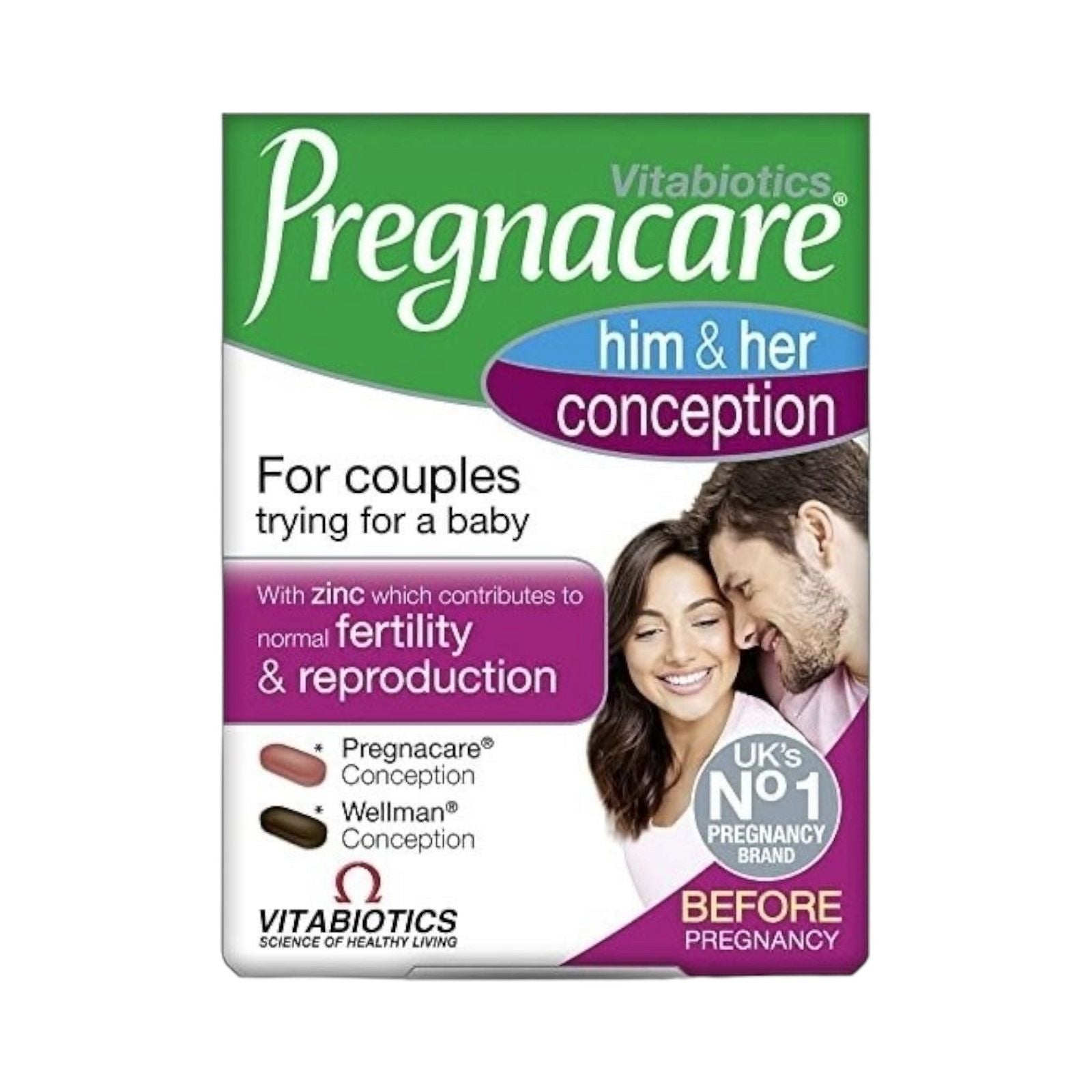 Vitabiotics Wellman Conception Fertility And Reproduction 30 Table - MELIA PHARMACY - MELIA PHARMACY